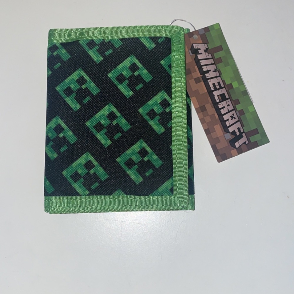 Minecraft creeper wallet